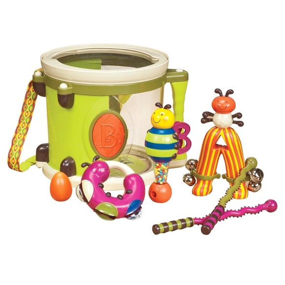 Colorful Toy Musical Set with Strap - Picture 1 of 8